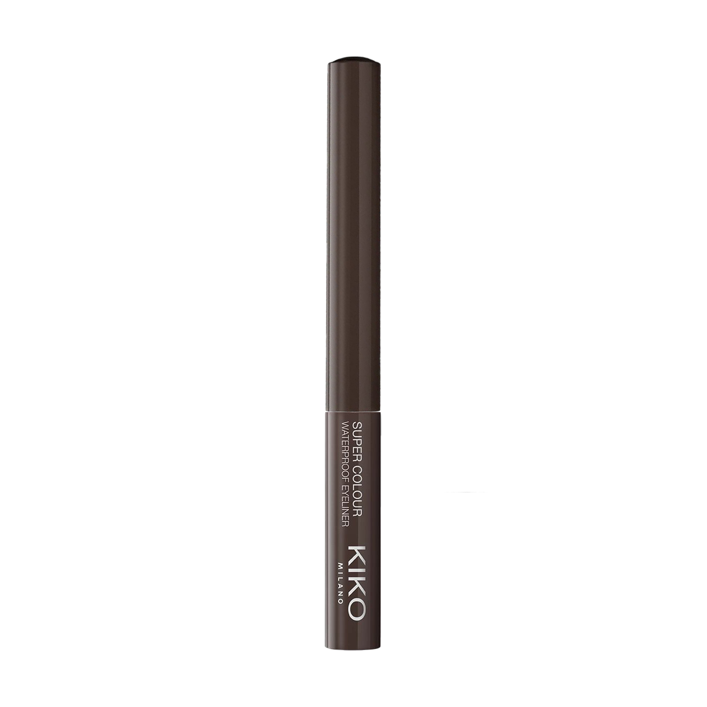 Водостійка рідка підводка для очей Kiko Milano Super Colour Eyeliner 09 Dark Brown, 1.7 мл